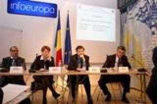Dezbaterea “Politica industrialã post-aderare si implementarea Directivei Serviciilor – premise si consecinte ale deschiderii economiei Romaniei catre piata mondiala”