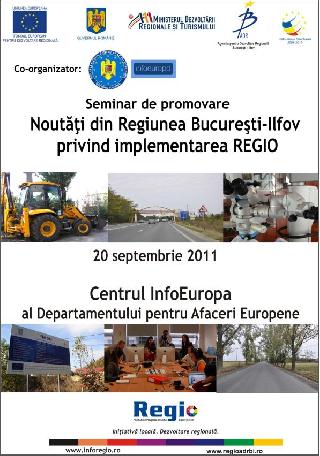 Noutăţi din Bucureşti-Ilfov în implementarea REGIO