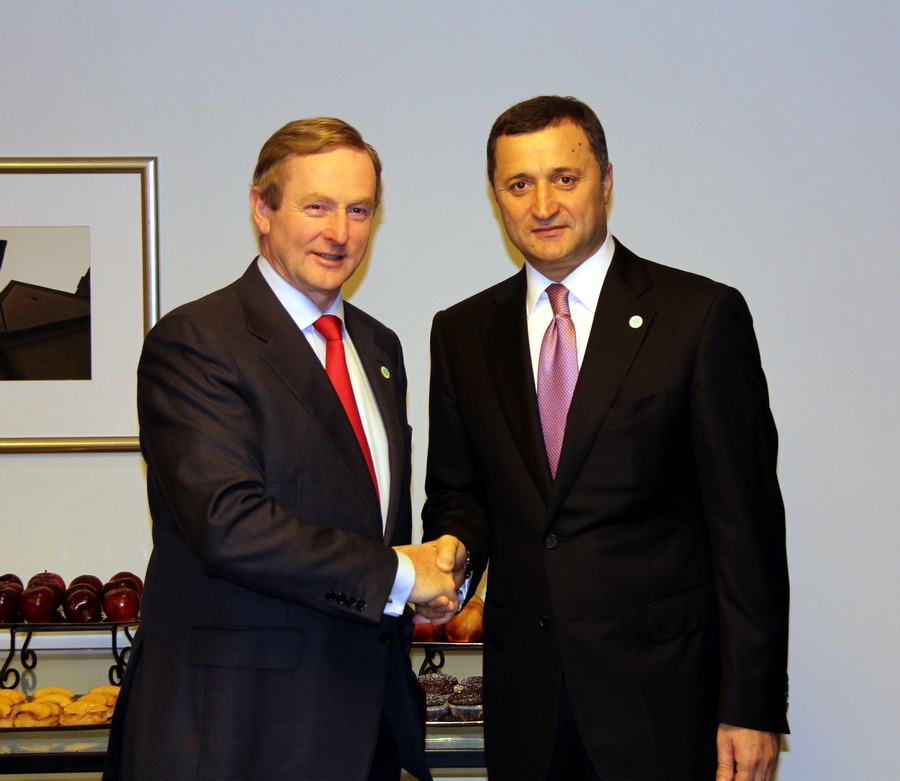 Prim-ministrul Vlad FILAT a avut aseară la Varşovia o întrevedere cu Prim-ministrul Irlandei, Enda KENNY | Comunicate de presă