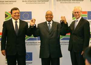 UE-Africa de Sud: opinii comune privind importante chestiuni globale