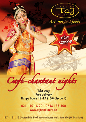Cafe Chantant Night la Taj Restaurant!
