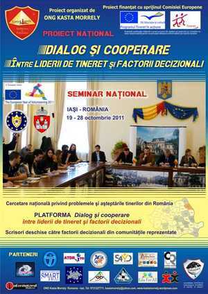 DIALOG si COOPERARE intre liderii de tineret si factorii decizionali