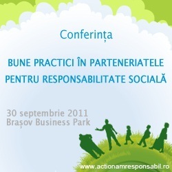 Peste 100 de participanti au discutat pe tema parteneriatului in proiectele de responsabilitate sociala la Brasov