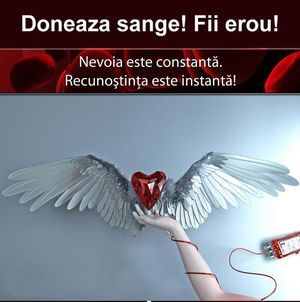 Campanie donare de sange - Doneaza sange! Fii erou!, editia a XIV-a