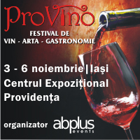 Festivalul PROVINO Vin – Arta - Gastronomie 3 - 6 Noiembrie 2011 Iasi