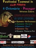 FESTIVALUL TOAMNEI IN CLUBUL PIRANHA LA FINAL CONCERT AL TRUPEI PASAGER