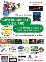 INCEPE CUPA BUCURESTI LA BILIARD 05.11 -17.12.2011