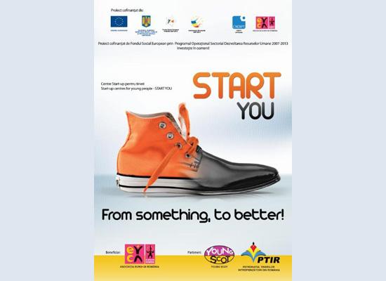 Conferinta CENTRE START–UP PENTRU TINERI, START-UP CENTERS FOR YOUNG PEOPLE – START YOU