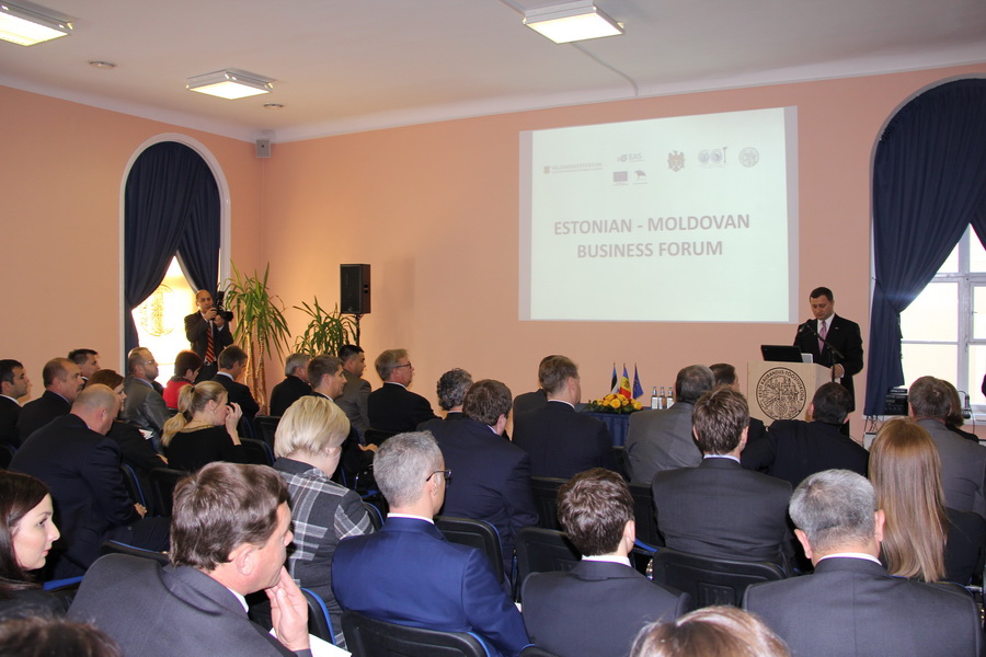 Delegaţia Republicii Moldova, condusă de Prim-ministrul Vlad FILAT, a participat astăzi, la Tallinn, la Business - Forumul Moldova-Estonia | Comunicate de presă