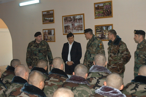 Viceprim-ministrul Mihai MOLDOVANU a efectuat o vizită de documentare la Brigada de infanterie motorizată ”Moldova” în municipiul Bălţi | Comunicate de presă