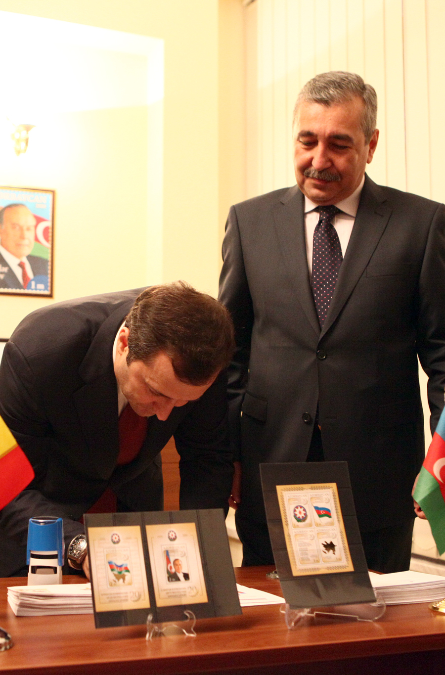 Prim-ministrul Vlad FILAT a participat astăzi la recepţia organizată cu prilejul aniversării a 20-a de la restabilirea Independenţei Republicii Azerbaidjan | Comunicate de presă