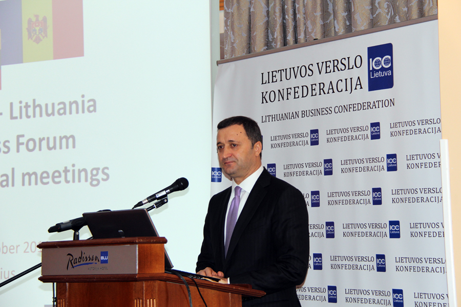 Prim-ministrul Vlad FILAT, a participat astăzi, la Vilnius, la Forumul economic al oamenilor de afaceri din Republica Moldova şi Republica Lituania | Comunicate de presă