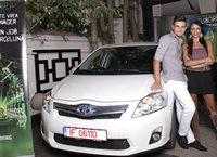 Radu va conduce in timpul serviciului o Toyota Auris Hibrid