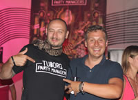 Dan Apetria in toiul petrecerii