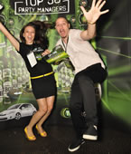 Finalist al competitiei Tuborg Party Manager