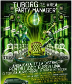 Tuborg te vrea Party Manager