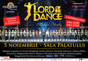 Sold out la doua categorii pentru spectacolul „Lord Of The Dance” din Bucuresti, la reprezentatia de la ora 20.00!