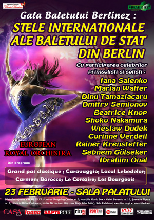 Gala Baletului Berlinez: 23 februarie 2012 – Sala Palatului