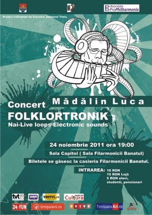 Concert Madalin Luca - FOLKLORTRONIK