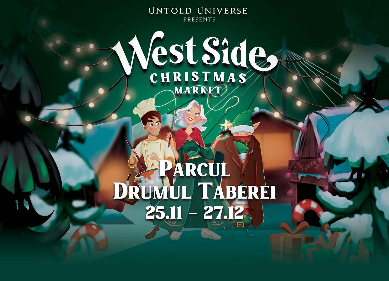 parcul tematic de Crăciun organizat de UNTOLD Universe se va deschide vineri, 25 noiembrie