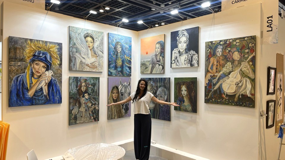Expoziție internațională de pictură la Muzeul