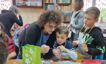 Asfaltări și activități pentru copiii comunei