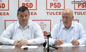 Tulcea: PSD acuză nereguli în alegeri, în cadrul unei conferințe de presă la care au participat Horia Teodorescu (președintele PSD Tulcea)