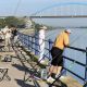 Medgidia: Concurs de pescuit de succes pe faleza Canalului Dunăre-Marea Neagră