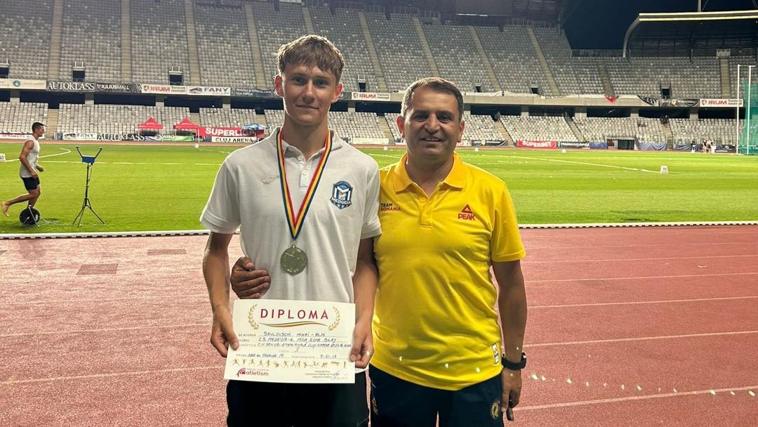 Încă o medalie pentru CS Medgidia, la atletism
