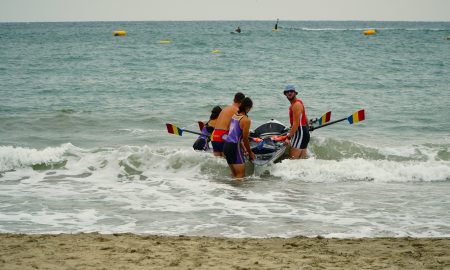 Canotajul pe mare