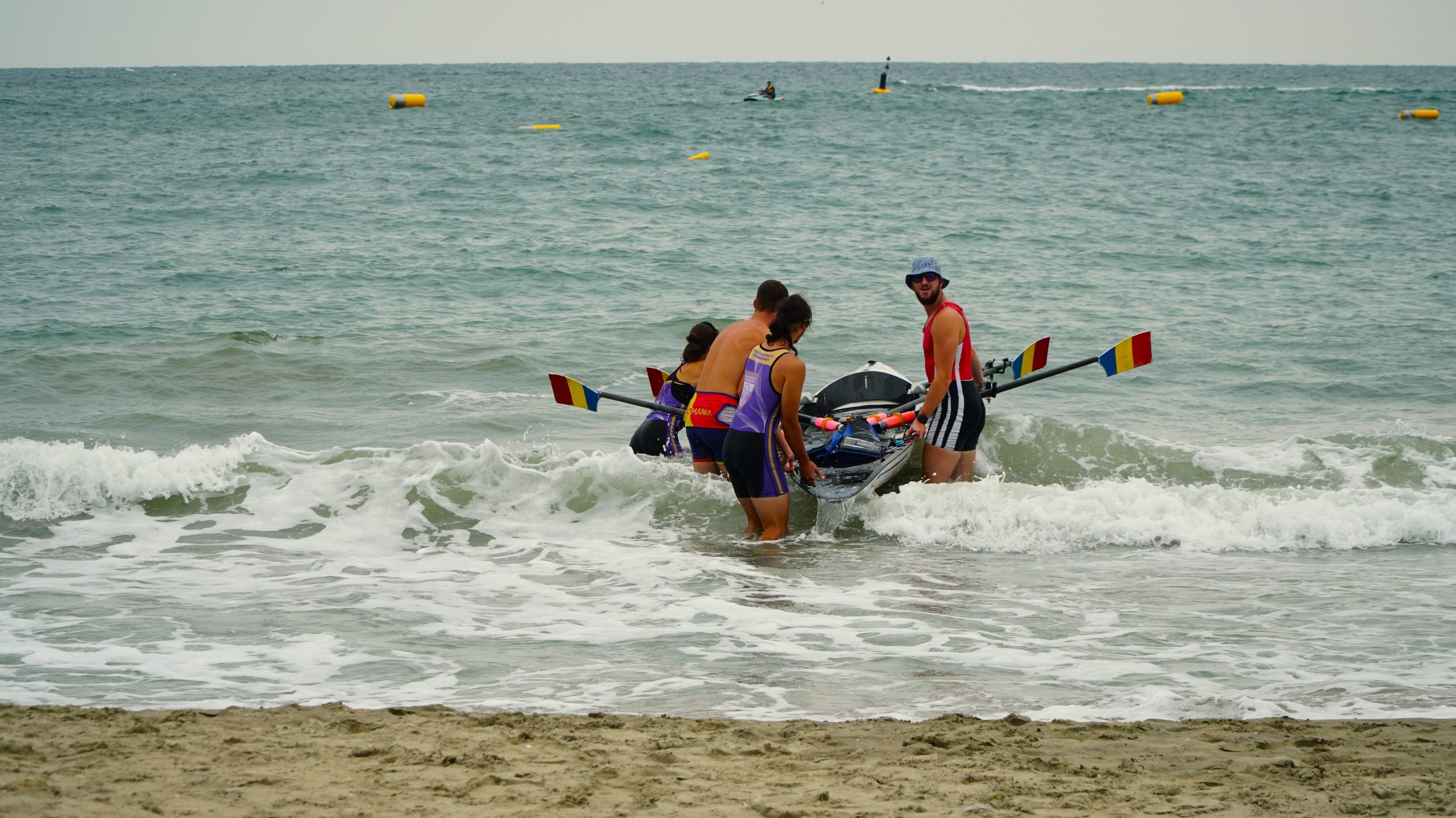 Canotajul pe mare