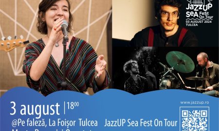 JazzUP Sea Fest On Tour Tulcea: muzică live și ateliere artistice pentru copii