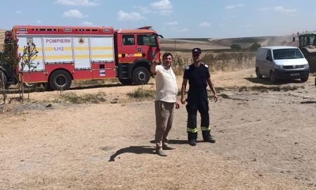 Flăcările stinse în urma colaborării dintre primar